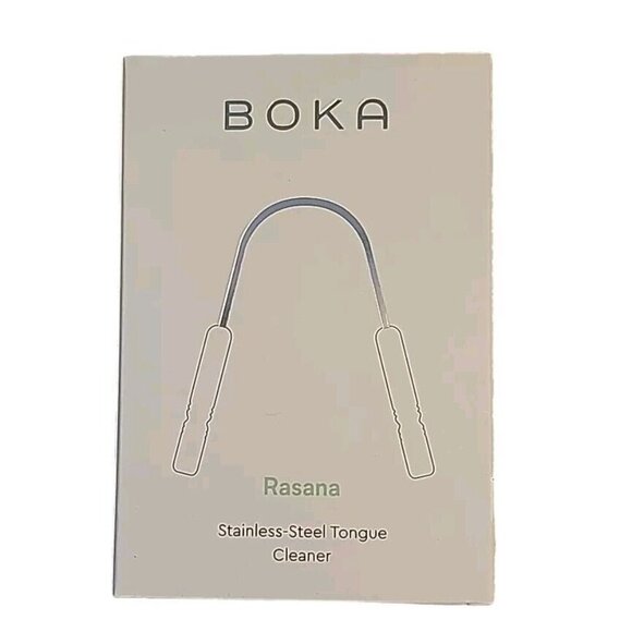 Boka Rasana Stainless Steel Tongue Cleaner NEW in Box - Picture 1 of 6